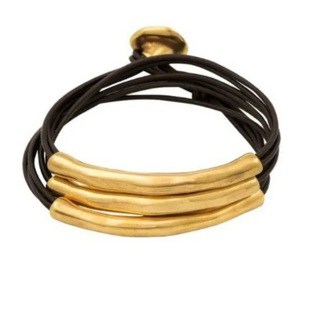 Uno De 50 Bracelet ● Not to Be ● Gold ● Size M
